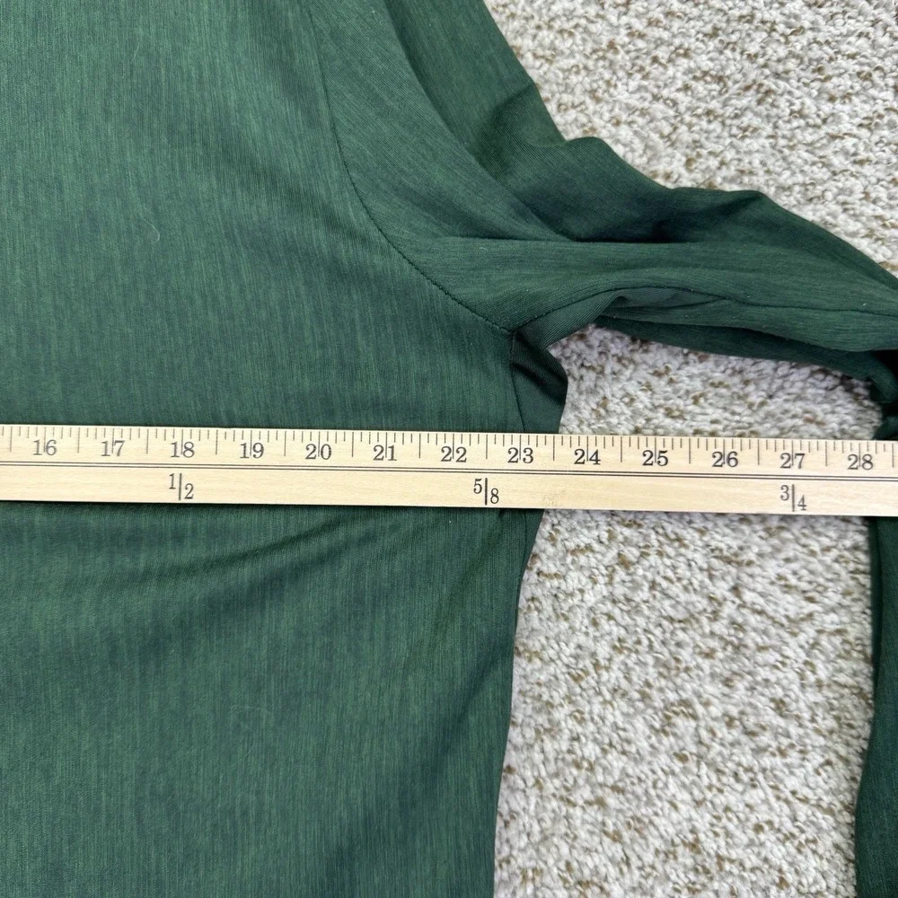 Michigan State Spartans Quarter Zip Pullover Mens Large Nike Performance Stretch